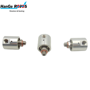 定制GC003S铝空气旋转接头单轴承高温高速钳口转环G1/8 10巴压力 - Product Image 5