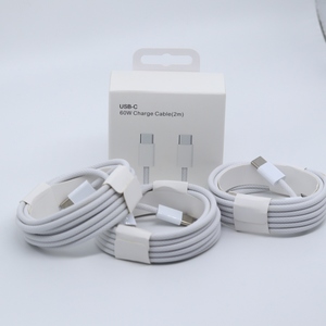 Bán Buôn 60W 2M Chất Lượng Cao Loại C Để C Nhanh Chóng Sạc <span class=keywords><strong>USB</strong></span>-C Cáp Tương Thích iPhone <span class=keywords><strong>Android</strong></span> IOS Máy In 60W Phí Cáp (2M) - Product Image 3