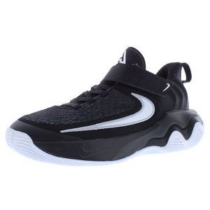 Nike Giannis Immortality 4 PS Chaussures de basket-ball pour garçons Noir Blanc Gris loup - Product Image 1