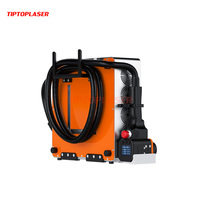 Machine de nettoyage au laser à fibre refroidie par air portable pour l'élimination de la rouille sur l'acier inoxydable, puissance 200W-500W, garantie de 3 ans