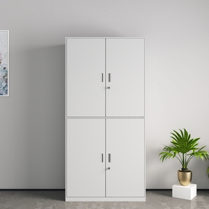 Armoire métallique en acier pour la maison, le bureau ou la salle de sport, avec portes et étagères, armoire de rangement verrouillable, organisateur de dossiers, casiers à vêtements - Product Image 2