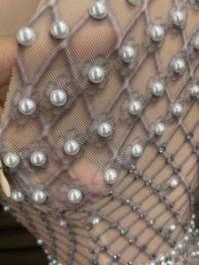 Amazons <span class=keywords><strong>Online</strong></span> Glitter perle di cristallo signore <span class=keywords><strong>abiti</strong></span> estivi di moda per le donne diserbo <span class=keywords><strong>abiti</strong></span> di lusso modello vestito - Product Image 6