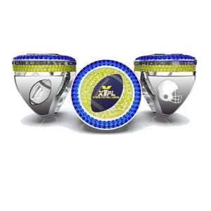 Bague de championnat personnalisée pour les médailles de trophée d'or de joueur de sport pour les bagues de mode pour le prix de compétition d'équipe - Product Image 4