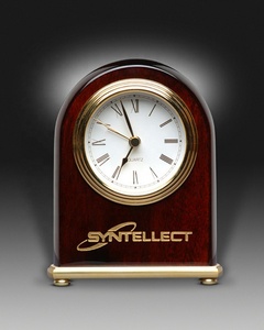 Piano Hoàn Thành Rosewood Glossy Đồng Hồ Để Bàn Khách Sạn Đồng Hồ Báo Thức - Product Image 2