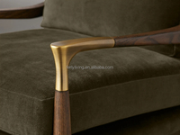 FERLY Personnalisation de meubles de salon modernes, ensemble de canapés, chaises d'appoint, meubles de luxe