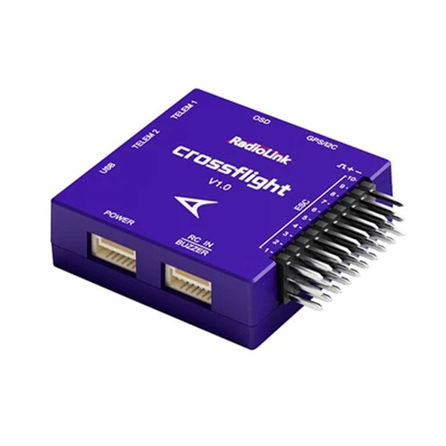 Radiolink Crossflight Flight Controller 2-12s 10 PWM Wi-Fi OS Module TS0 GPS M8N for FPV Helicopter