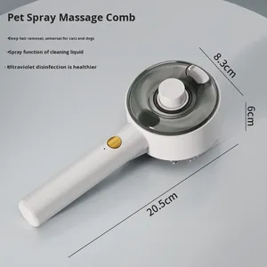 Cepillo de Vapor Eléctrico Recargable por USB para Gatos, Cepillo de Vapor Ecológico de Plástico, Antimosquitos, para el Cuidado del Pelo y Eliminación de Pelusas - Product Image 6