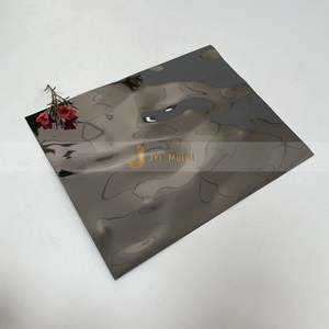 EX081 Professional Custom Design 201/ss Modern Space With PVD Coated Water Ripple Stainless Steel <b>Sheet</b> for Bar Decoration <b>Sheet</b> - Product Image 5