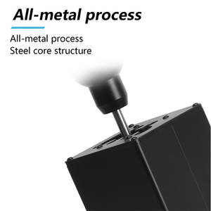 로지텍 G27 G29 G25 G920 듀얼 1 핑거 슬리브 콘솔 용 USB H 기어 시프터 메탈 조이스틱 노스 스타 셀 트리거 블랙 - Product Image 3