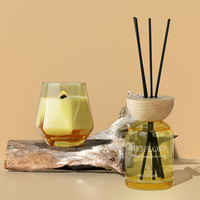 Ensemble de cadeau diffuseur de roseau de luxe bougie parfumée de parfum de maison et coffret cadeau diffuseur de roseau