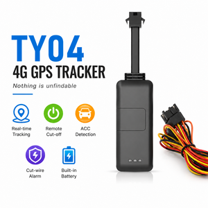 Rastreador GPS 4G con Cable TY04 para Automóvil, Camión, Motocicleta con Geocerca, Detección ACC y Rastreo en Tiempo Real - Product Image 1