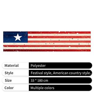 Nouveaux Chemins de Table Décoratifs pour Fêtes, Promotions, Accessoires de Gros, Chemins de Table Ambiance pour la Fête de l'Indépendance - Product Image 5
