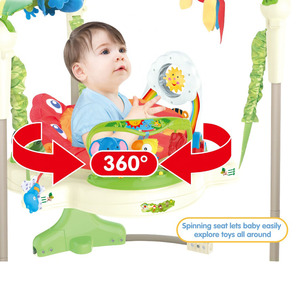 เก้าอี้กระโดดเด็กอเนกประสงค์รูปสิงโตพร้อมดนตรี - Product Image 3
