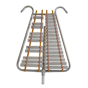 Xilofono Glockenspiel a 27 Note, Strumento a Percussione, Xilofono in Alluminio Professionale con Tubo di Estensione, <span class=keywords><strong>Carillon</strong></span> in Metallo - Product Image 1