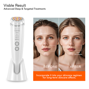 Chống lão hóa nhăn Facial Lift đa chức năng mát chăm sóc da massage mắt Photon vẻ đẹp thiết bị điện mặt massager thiết bị - Product Image 5