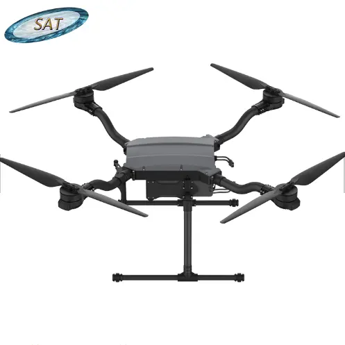 HOT new type 5kg payload multi rotor one time use drone UAV with high accurate
