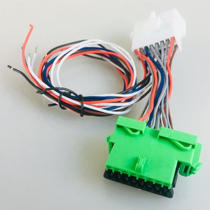 IATF16949 OBDII OBD 2 OBD2 16 Pin konnektör dişi erkek tek tel koşum - Product Image 2