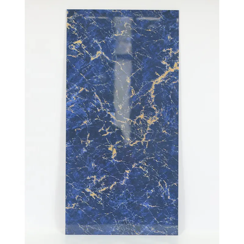 Hochwertiger mittelblauer Natur marmorboden 600x1200mm Wandfliesen aus blauem Marmor