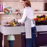 Broyeur de déchets électrique Bone-Hammer 1/2HP haute vitesse en acier inoxydable BH76 avec télécommande sans fil, broyage multiple, pour usage domestique