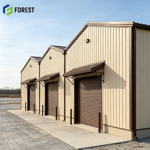 Heavy Industrial US Standard ISO9001 Steel Structure Workshop High <b>Clearance</b> Prefabricated Factory Depot Facility - Product Image 1