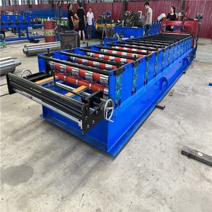 Machine de fabrication de feuilles de toiture IBR d'<span class=keywords><strong>occasion</strong></span>/équipement de formage de rouleaux ondulés rentable pour les petites usines - Product Image 4