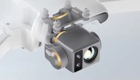 Drone compatible GPS avec caméra thermique 3 axes et 4K pour vol longue distance