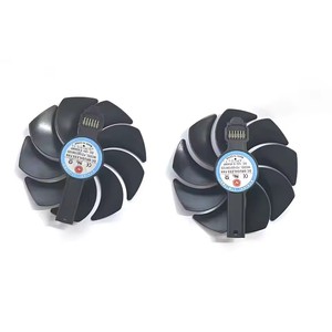 Nouveau ventilateur GPU <span class=keywords><strong>RX5500</strong></span> <span class=keywords><strong>XT</strong></span> 6PIN DC12V FD10015M12D adapté au ventilateur de refroidissement de carte graphique Sapphire RX 5500 5600 5700XT PULSE - Product Image 4