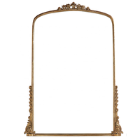 Miroir sur pied de style baroque français rétro, avec cadre sculpté, pour la décoration de la chambre à coucher