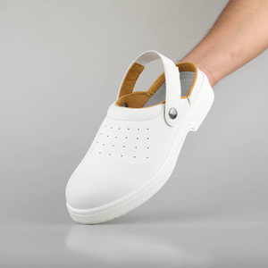 Chaussures <span class=keywords><strong>de</strong></span> travail sans lacet pour salle blanche Esd en micro-fibre résistant aux produits chimiques chaussures <span class=keywords><strong>de</strong></span> sécurité pour hôpital médical antistatique <span class=keywords><strong>de</strong></span> l'industrie alimentaire - Product Image 5