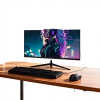 Moniteur LCD ultra-large 34 pouces à bord fin, prix usine, pour distributeurs commerciaux, contraste 3000:1, 1 ms, 16:9, écran PC WQHD