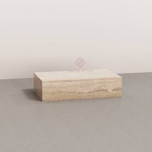 Mesa de centro de mármol nube de <span class=keywords><strong>Castilla</strong></span> de lujo con base de zócalo para sala de estar de Villa e interiores de casas modernas - Product Image 5
