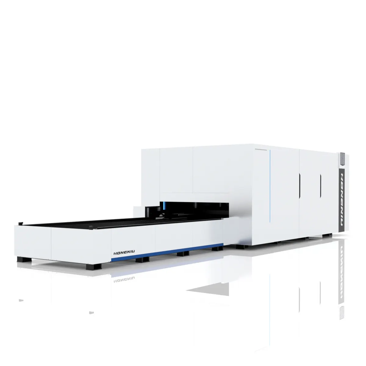 6000*2000mm Closed Bed Double Bed 12KW 15KW 20KW 30KW Cnc Fiber Laser Cutting Machine