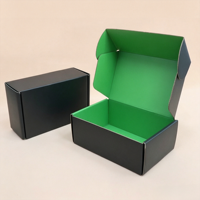 Boîtes d'expédition en carton ondulé de luxe en gros, logo personnalisé, boîte pliante réutilisable, boîte en carton pour envoi postal