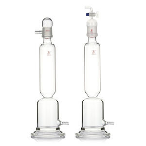 250 मिलीलीटर बोरोसिलिकेट ग्लास प्रयोगशाला ग्लेसवेयर अनुकूलन योग्य ओएम गैस सुखाने टॉवर - Product Image 5