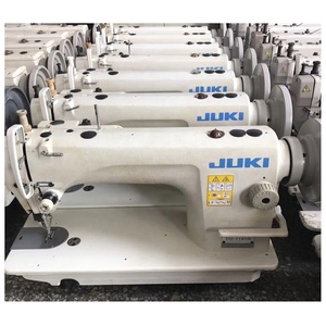 Machine à coudre à point droit <span class=keywords><strong>Juki</strong></span> <span class=keywords><strong>DU</strong></span>-1181N d'occasion <span class=keywords><strong>du</strong></span> Japon, aiguille simple avec crochet à double capacité - Product Image 1