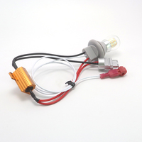 Bombilla LED T25 Midcars 3157 3156 Switchback 3W Canbus 12-24V Xenón Blanco DRL Ámbar Señal de Giro Antiparpadeo para Coche Camión