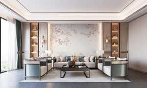 <span class=keywords><strong>Papier</strong></span> peint mural personnalisé imprimé en 3D, peinture chinoise, chinoiserie, fleurs peintes à la main, oiseaux en vol, papillon, <span class=keywords><strong>papier</strong></span> peint mural en soie - Product Image 4