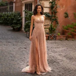 Hot sale modern style hardwearing fashion long evening gowns for plus size women