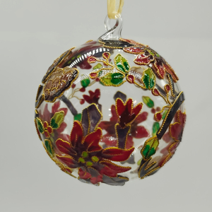 Factory Custom Handmade High-grade Glass Cloisonne Handicraft for Souvenir Gifts Interior Decoration Supplies
