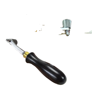 Herramientas para Artesanía en Cuero, Calzado y Reparación de Zapatos: Rodillo para Suelas de Zapatos con Patrón Eva, Máquina para Estampado y Rodillado de Bordes de Zapatos, Herramientas Manuales para Suelas - Product Image 6