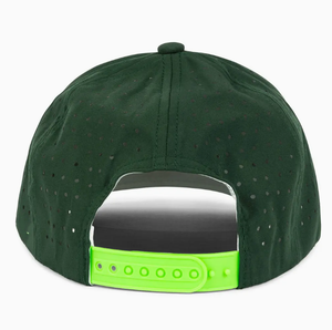 Gorra de Béisbol Deportiva Unisex con Logotipo Personalizado OEM, 5 Paneles, Impermeable, 100% Poliéster, Perforada con Corte Láser - Product Image 3