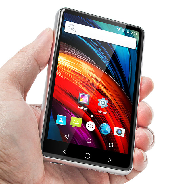 High Quality UNIWA MP002 4 Inch Touch Screen Mini MP4 Music Android Player with WIFi and Display