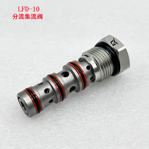 วาล์วรวมและแยกกระแส Lfd 10 แบบ 1 ทางเข้า 315 บาร์ แรงดันสูงสุด 60 ลิตร/นาที อัตราการไหลขั้นต่ำ ใช้สำหรับเครื่องจักรวิศวกรรมไฮดรอลิก - Product Image 1