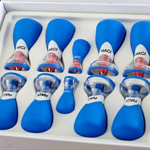 Haci vakum magnetik <span class=keywords><strong>TCM</strong></span>, 10 cup bekam tekanan akupuntur untuk dehumidifikasi tubuh - Product Image 3
