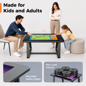 Table de jeu tactile 32 pouces Android 13 interactive 10 points capacitifs FHD 1080P Écran intelligent pour la maison et les fêtes en famille - Product Image 4