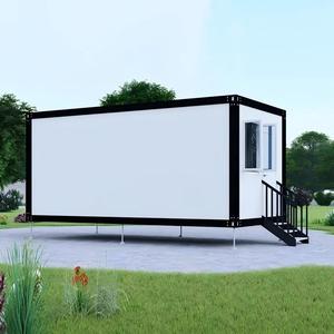 Maison préfabriquée économique en conteneur, isolée avec panneaux <span class=keywords><strong>sandwich</strong></span> en laine de roche, bureau mobile portable - Product Image 5