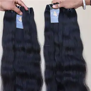 Peruvian Raw Unprocessed Mink Virgin Natural Wavy Straight Hair Weaving Bundle Wholesale Raw Bulk Indian Suppliers