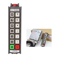 Control Remoto Impermeable de 12 Botones con Transmisor y Receptor para Grúa Torre, Interruptor de Encendido/Apagado para Camión y Polipasto de Cadena