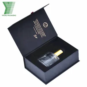 Magnetic Glass Cup CBD Essential Oil Cardboard Boxes Insert Frankincense Paper Packaging Gift Box for Perfume