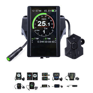 Pantalla LCD a Color de 36V-48V, Instrumento para Motor de Bicicleta Eléctrica de 750W para <span class=keywords><strong>Bafang</strong></span> BBS01B/BBS02, Indicador BF-UART P860C <span class=keywords><strong>860C</strong></span> P850C 600C C965 - Product Image 1